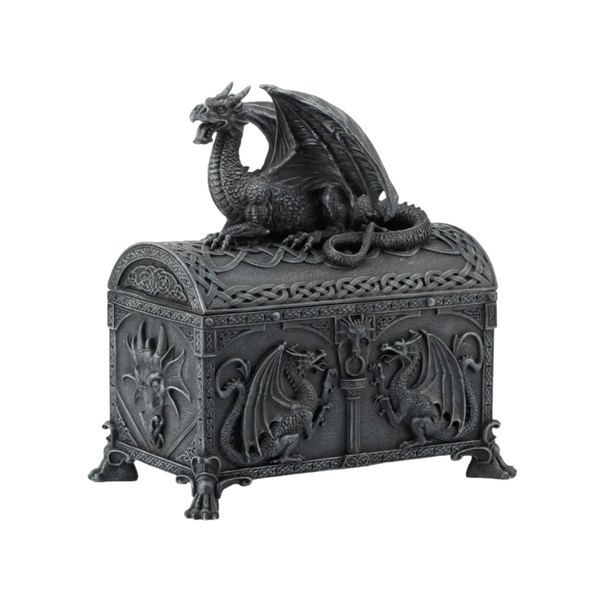 Dragon Chest Shaped Trinket Box