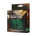 Dragon Storm Velvet Compartment Dice Bag