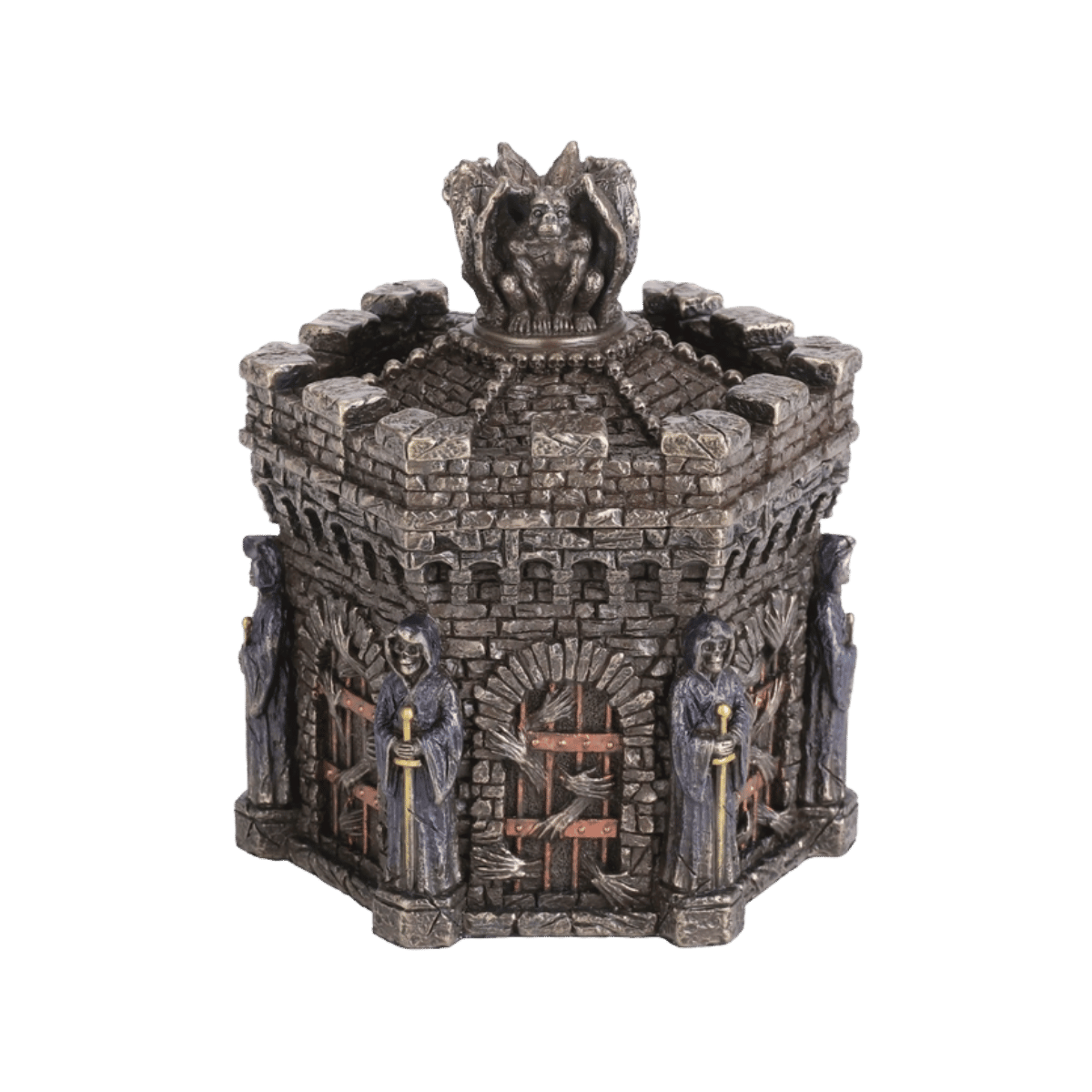 Gargoyle Hexagon Warden of Souls Trinket Box