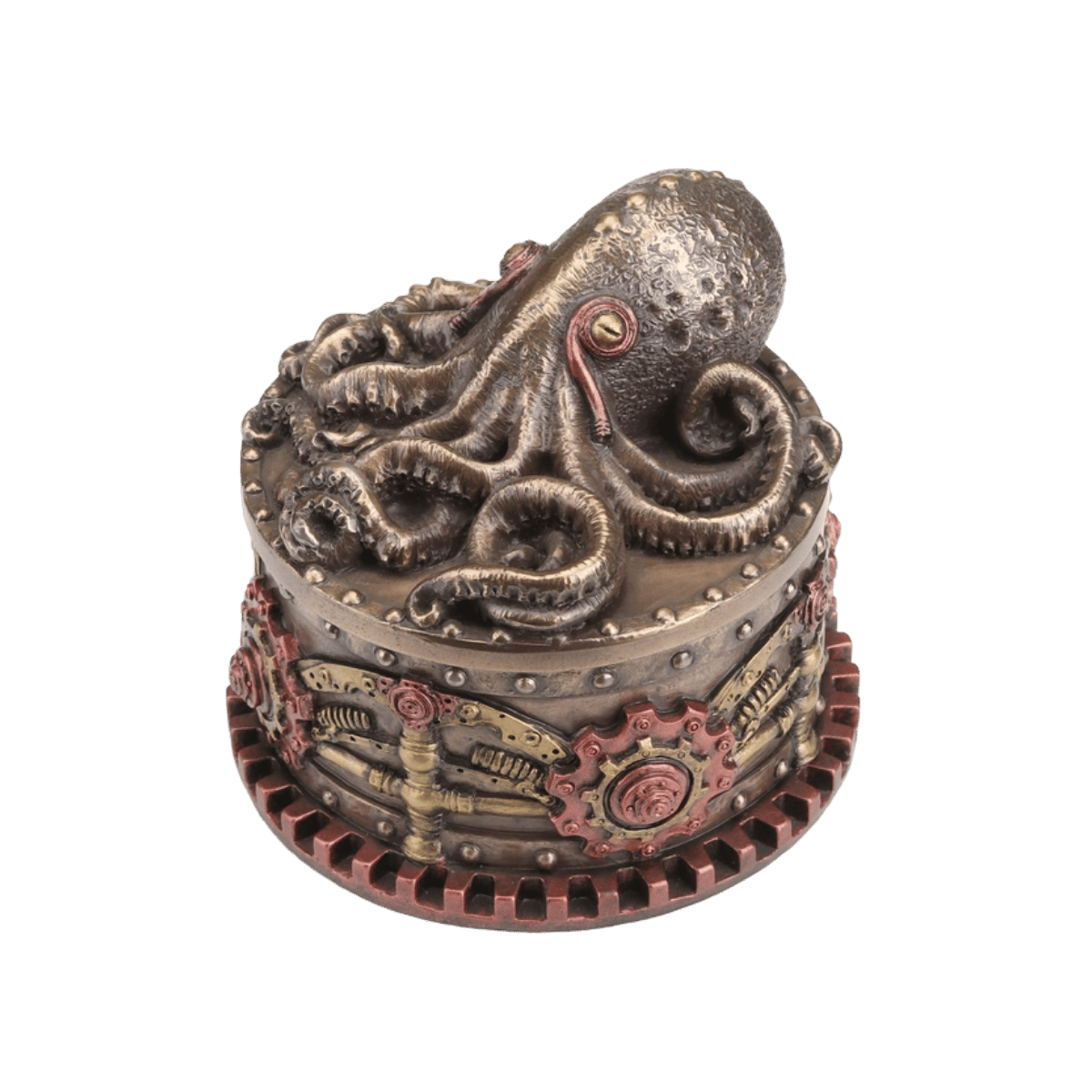 Steampunk Octopus Trinket Box