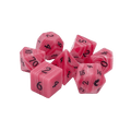 Standard Old School Dice 7 Piece Gemstone (assorted)