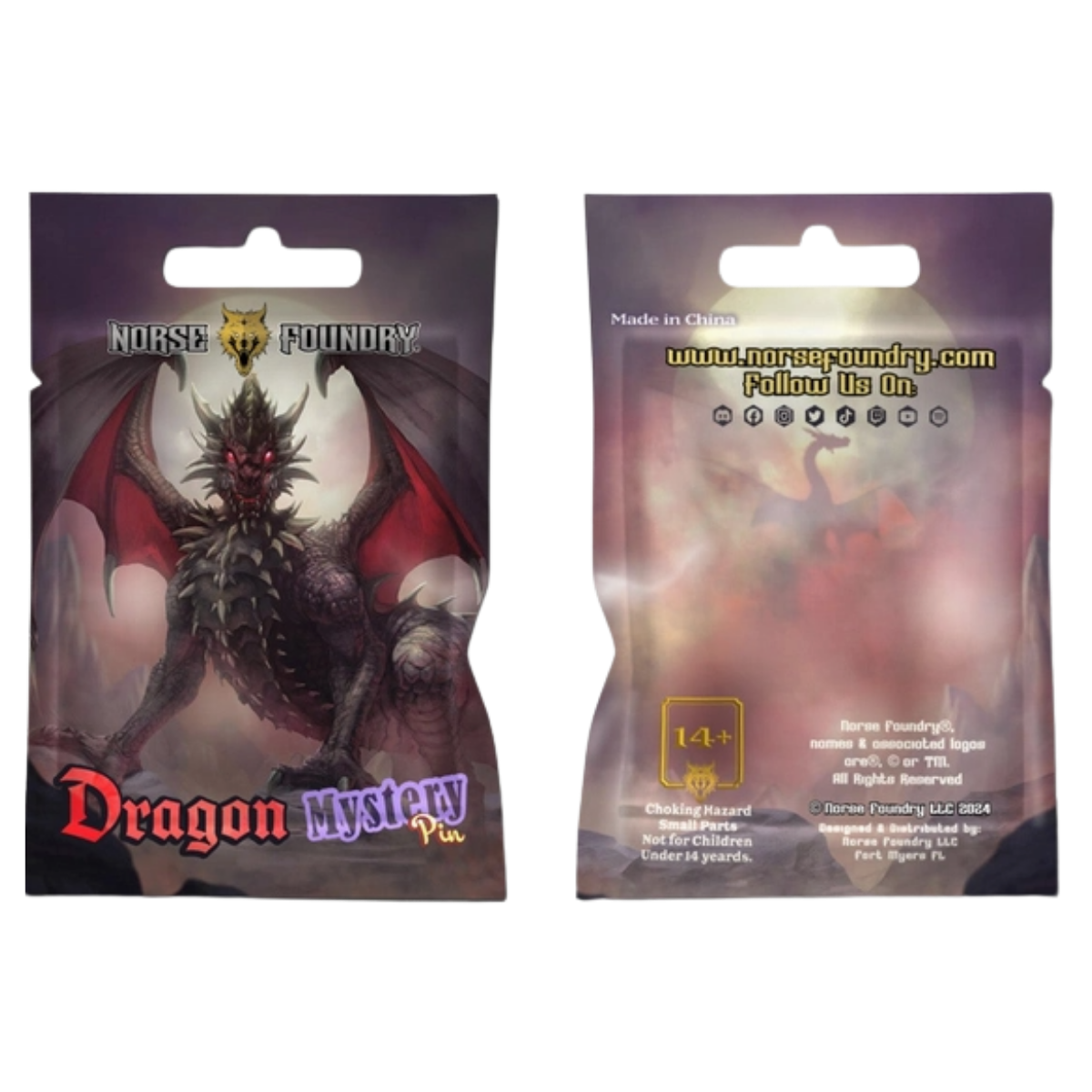Dragon Mystery Pin