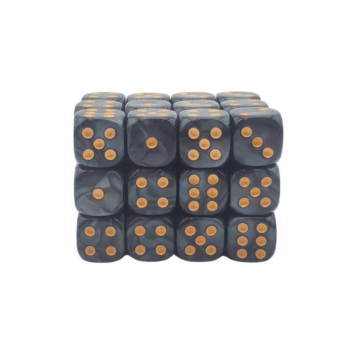 Old School Dice 36ct 12mm D6 Dice Set