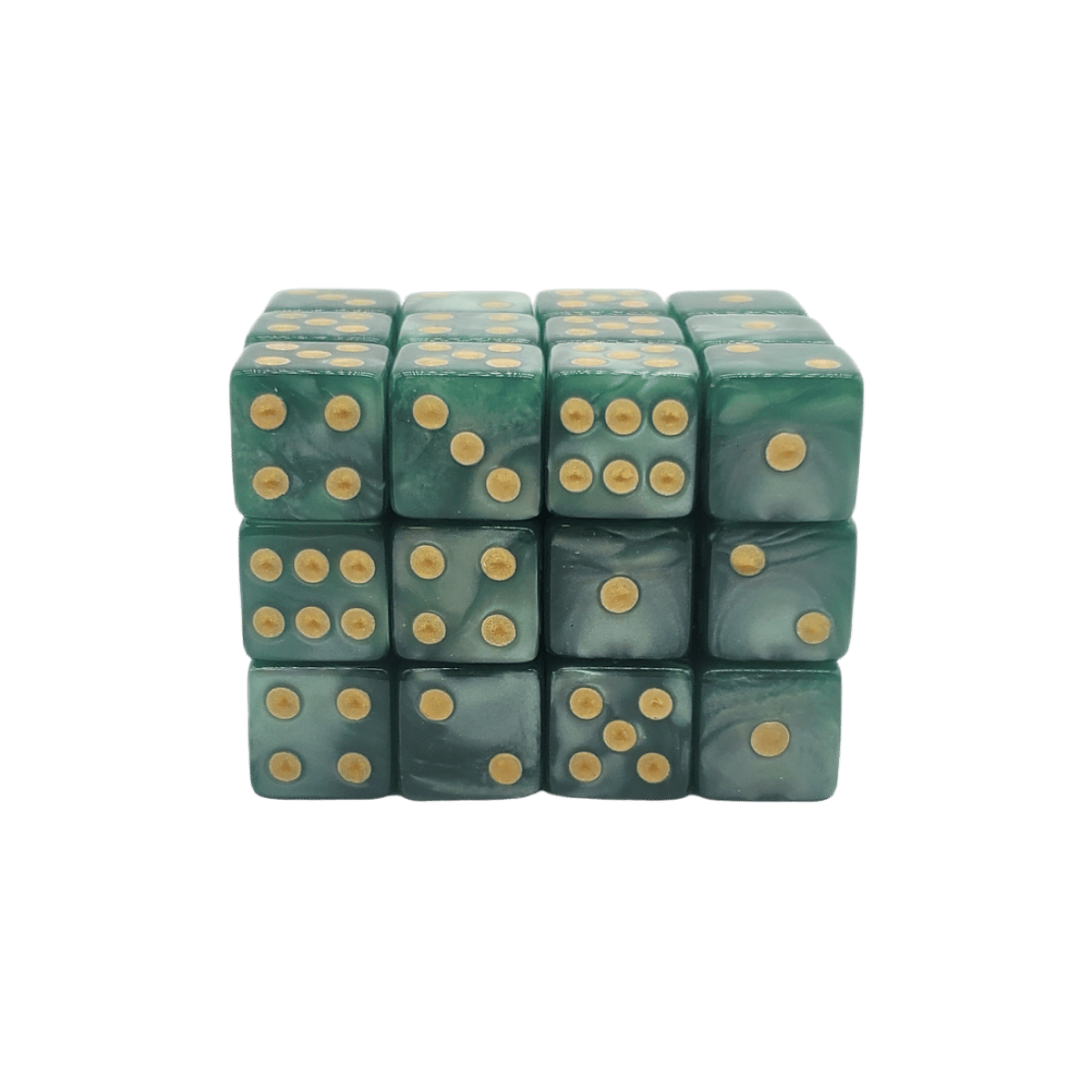 Old School Dice 36ct 12mm D6 Dice Set