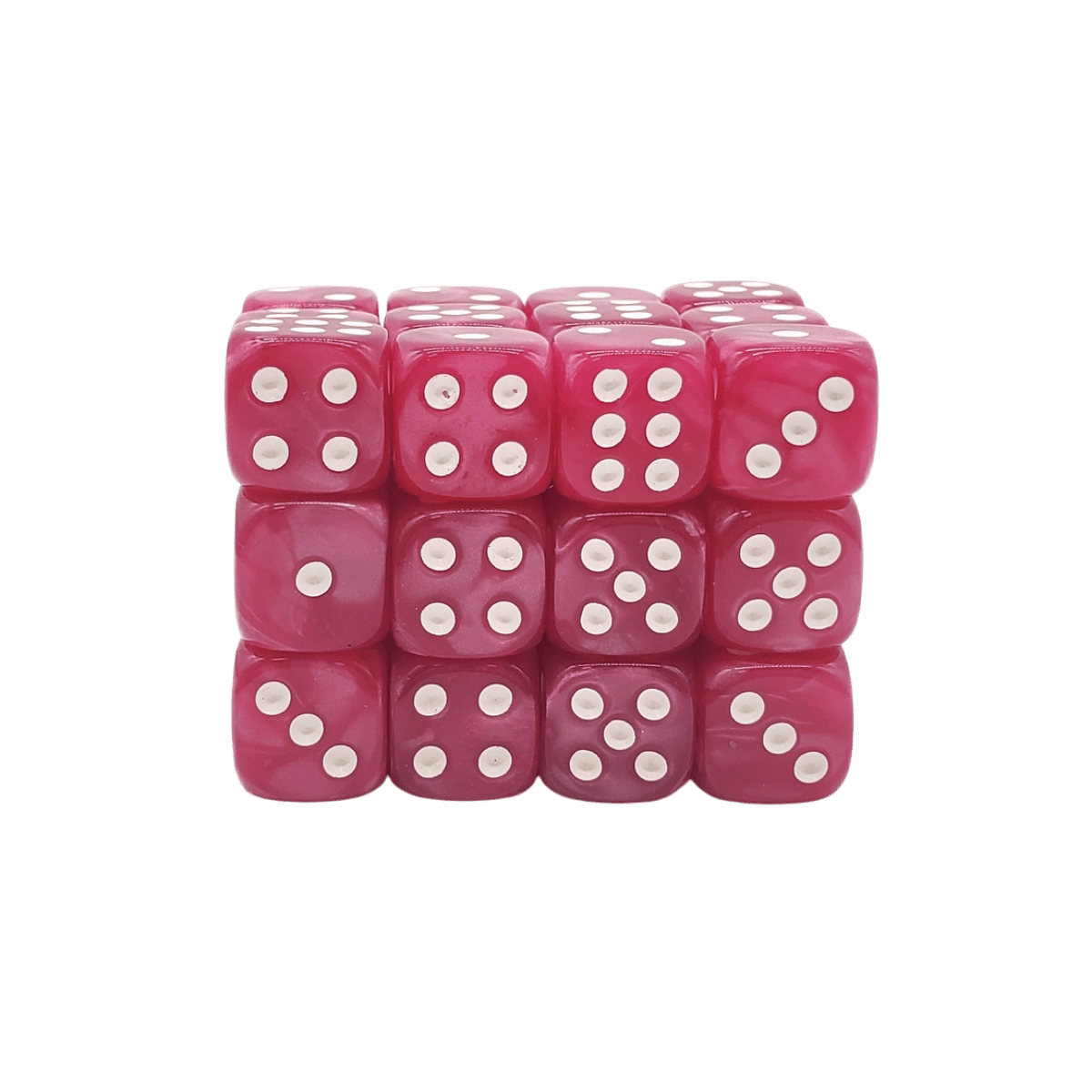 Old School Dice 36ct 12mm D6 Dice Set