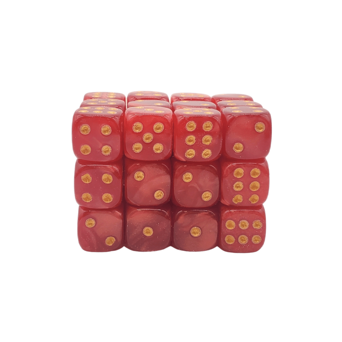 Old School Dice 36ct 12mm D6 Dice Set