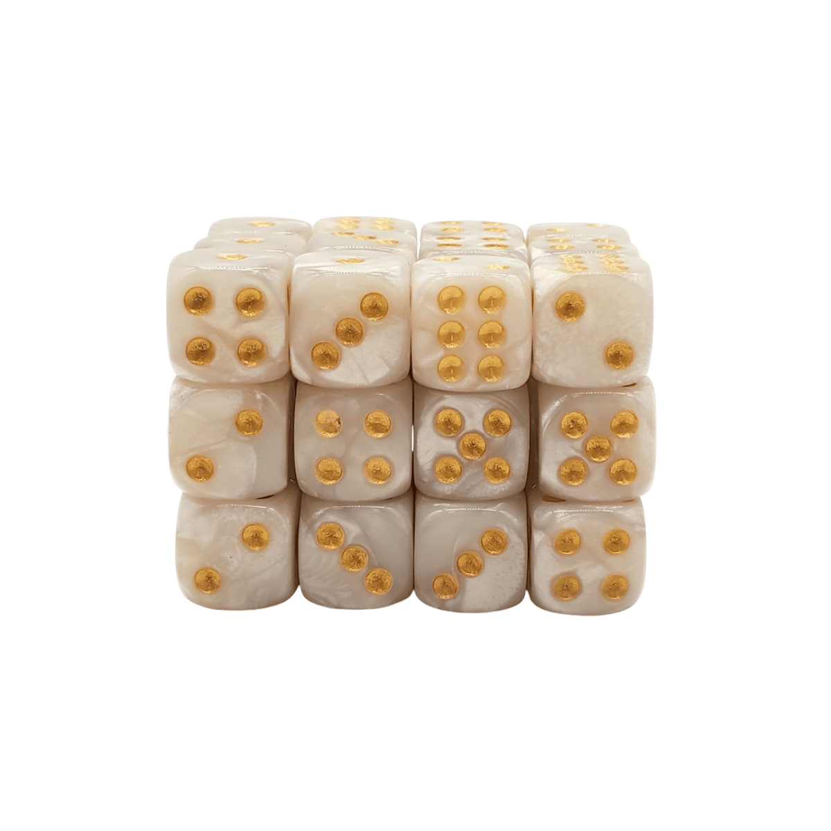 Old School Dice 36ct 12mm D6 Dice Set