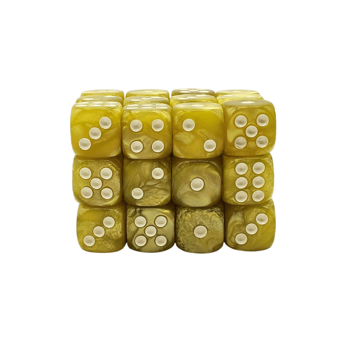 Old School Dice 36ct 12mm D6 Dice Set