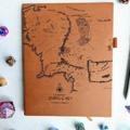 Map of Middle Earth – Vegan Leather Journal