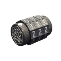 GFG Life Counter Black/Silver numbers