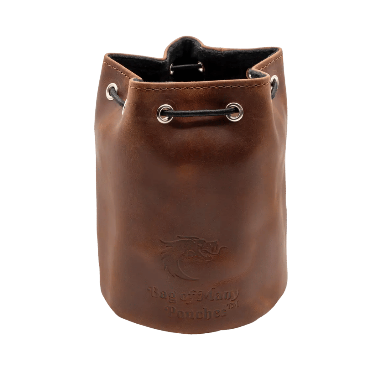 Ultimate Bag of Many Pouches Leather Dice Bag