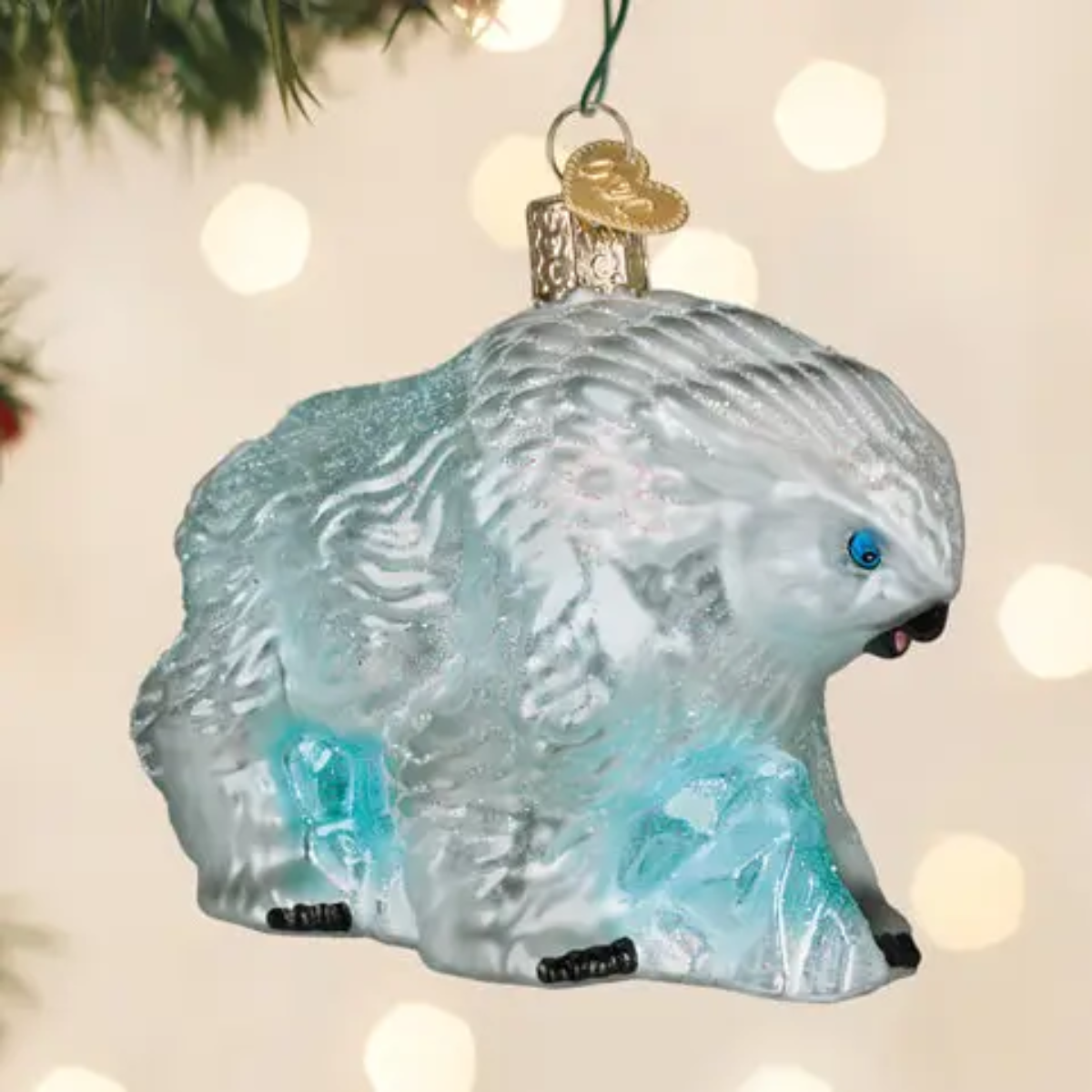 Snowy Owlbear Ornament