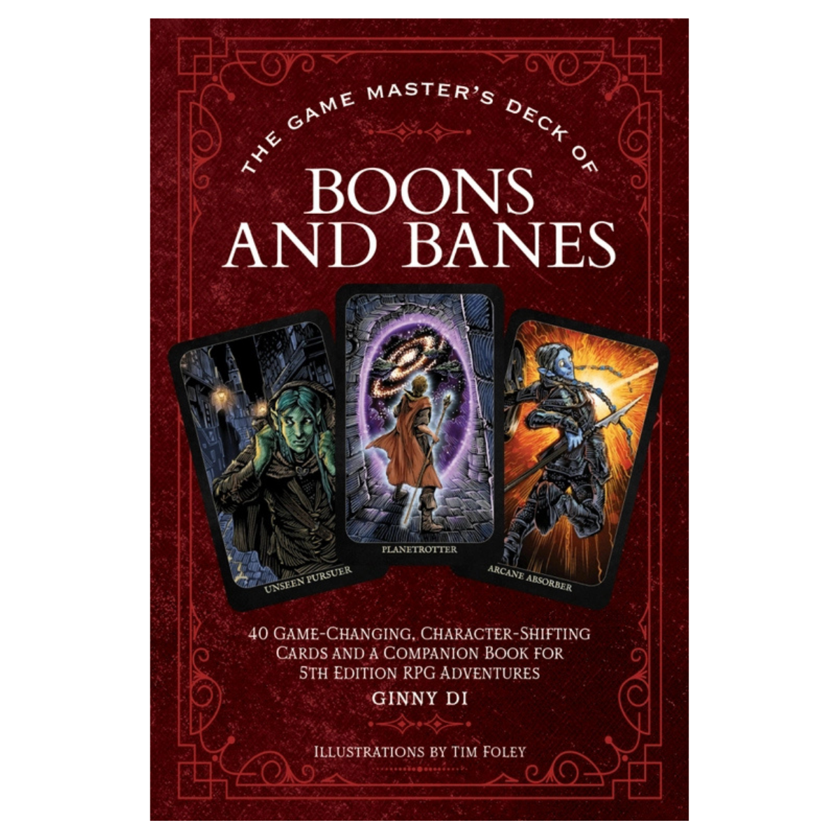 Game Master's Deck Of Boons And Banes 40 RPG Cards & Guide