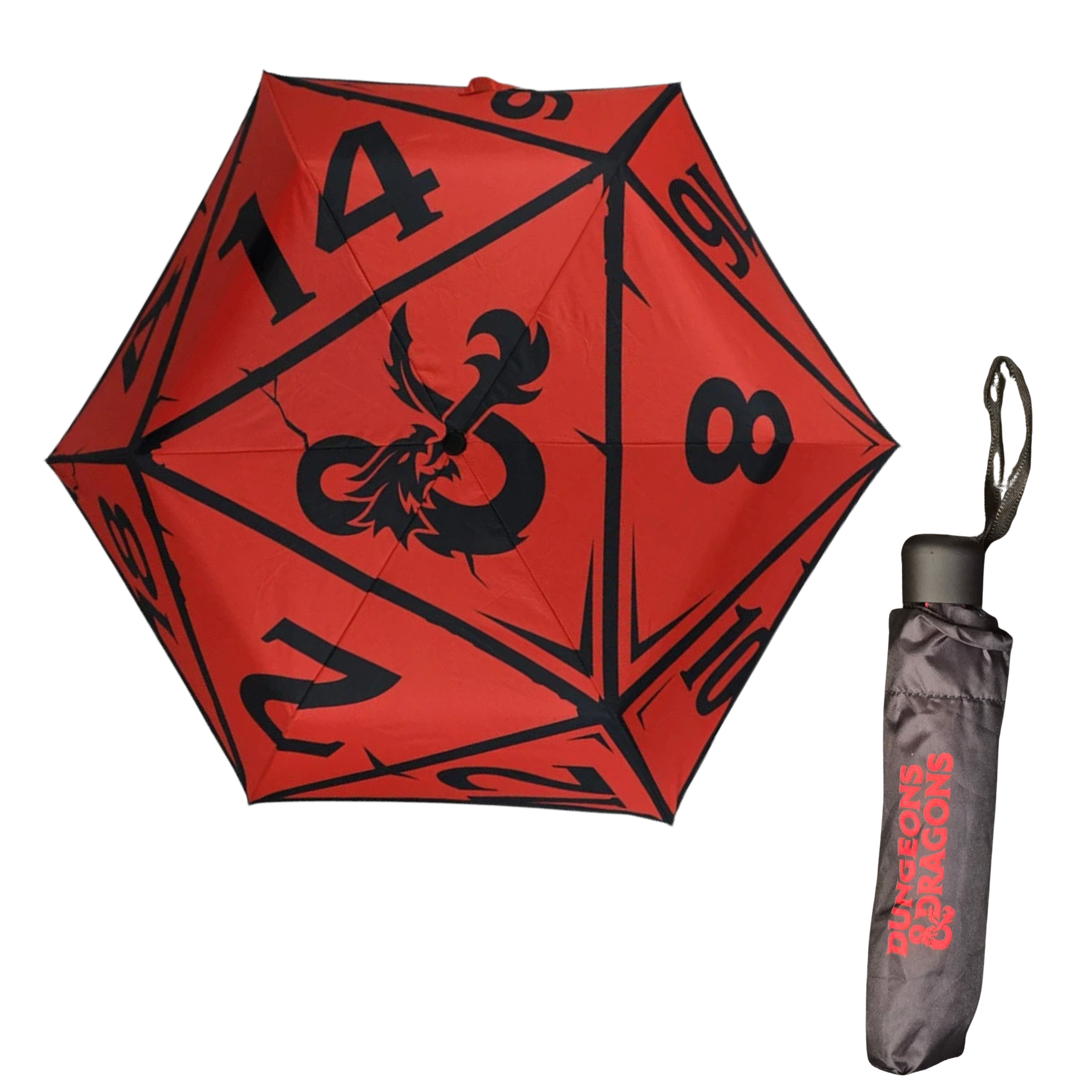 D&D: Umbrella Red & Black