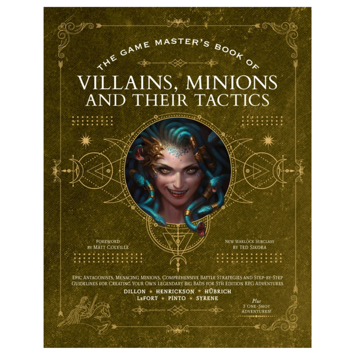 Game Master's Book Of Villains & Tactics For 5th Edition RPG