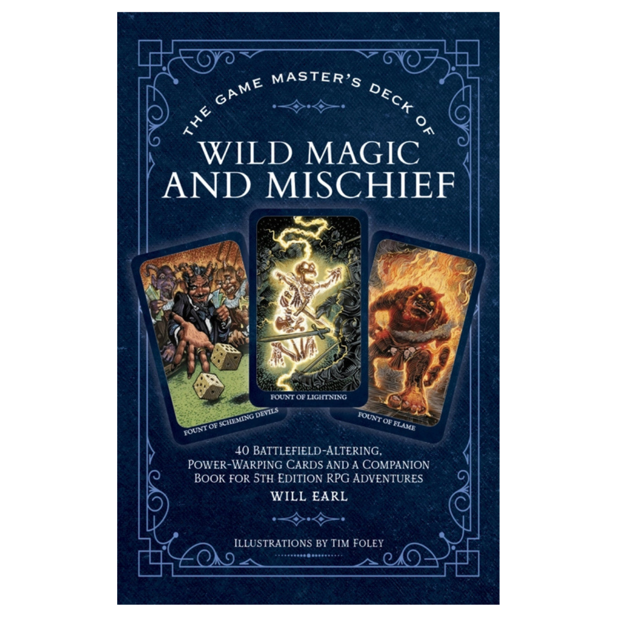 Game Master's Wild Magic 40 Cards & RPG Guide