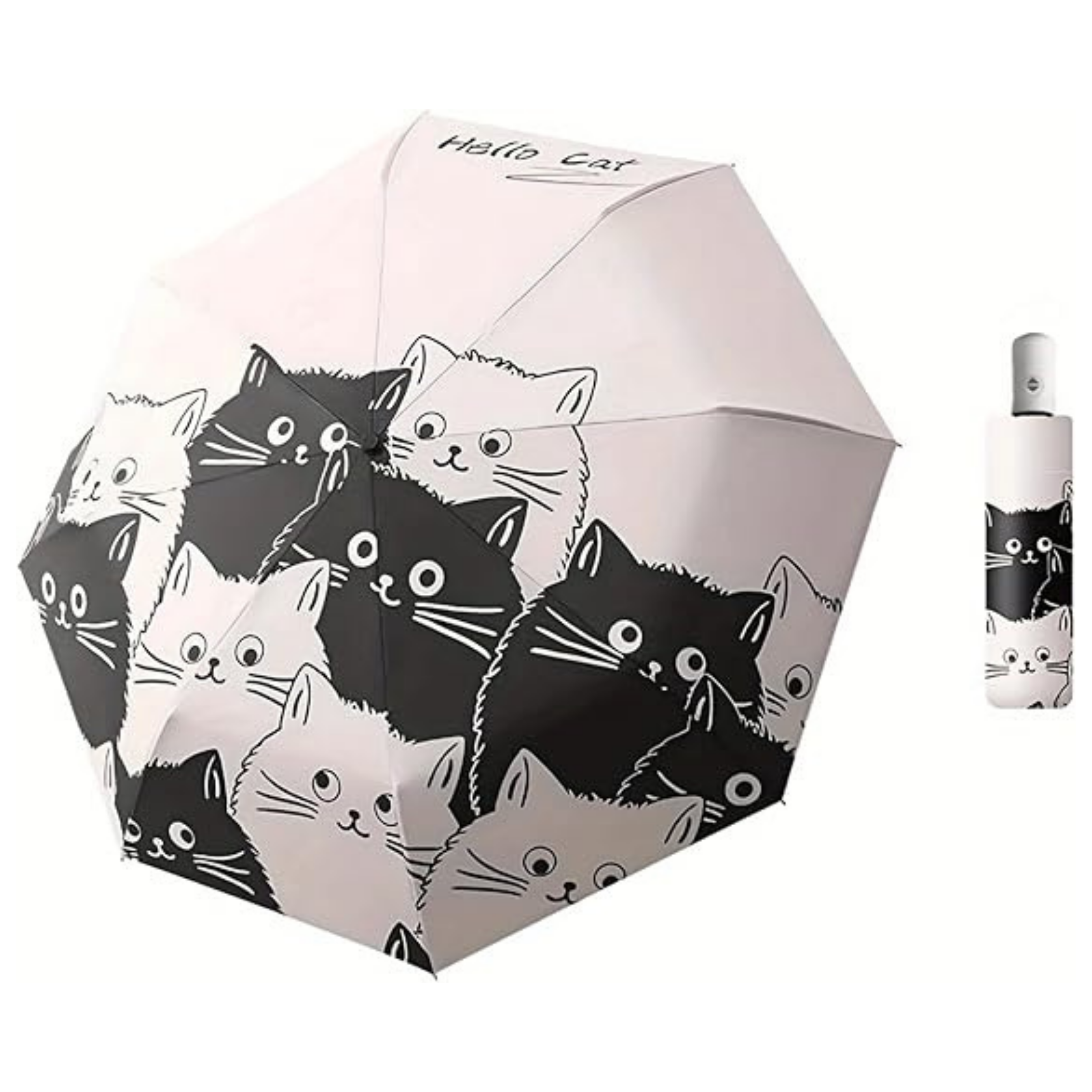 Umbrella Hello Cat