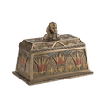 Art Deco Egyptian Pharaoh Bust Trinket Box