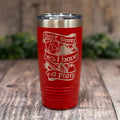 "Don't Worry I Have a Plan" Tumbler
