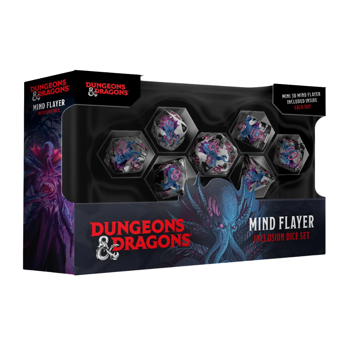 D&D Monster Inclusion Dice Set: Mind Flayer