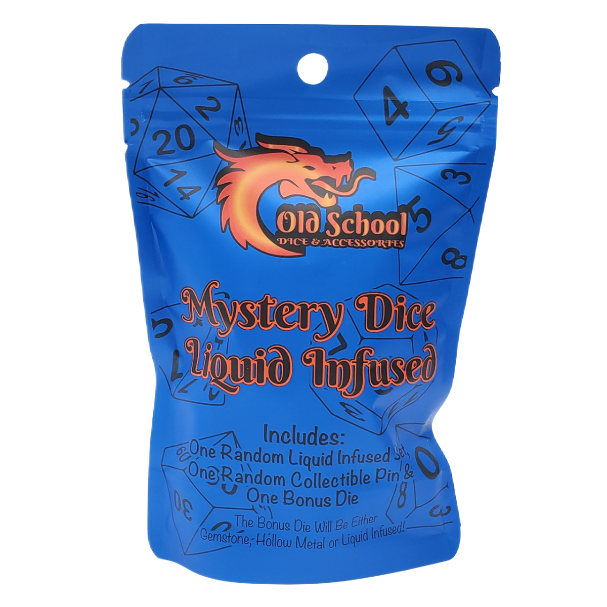 Old School Dice Mystery Dice Liquid Infusion