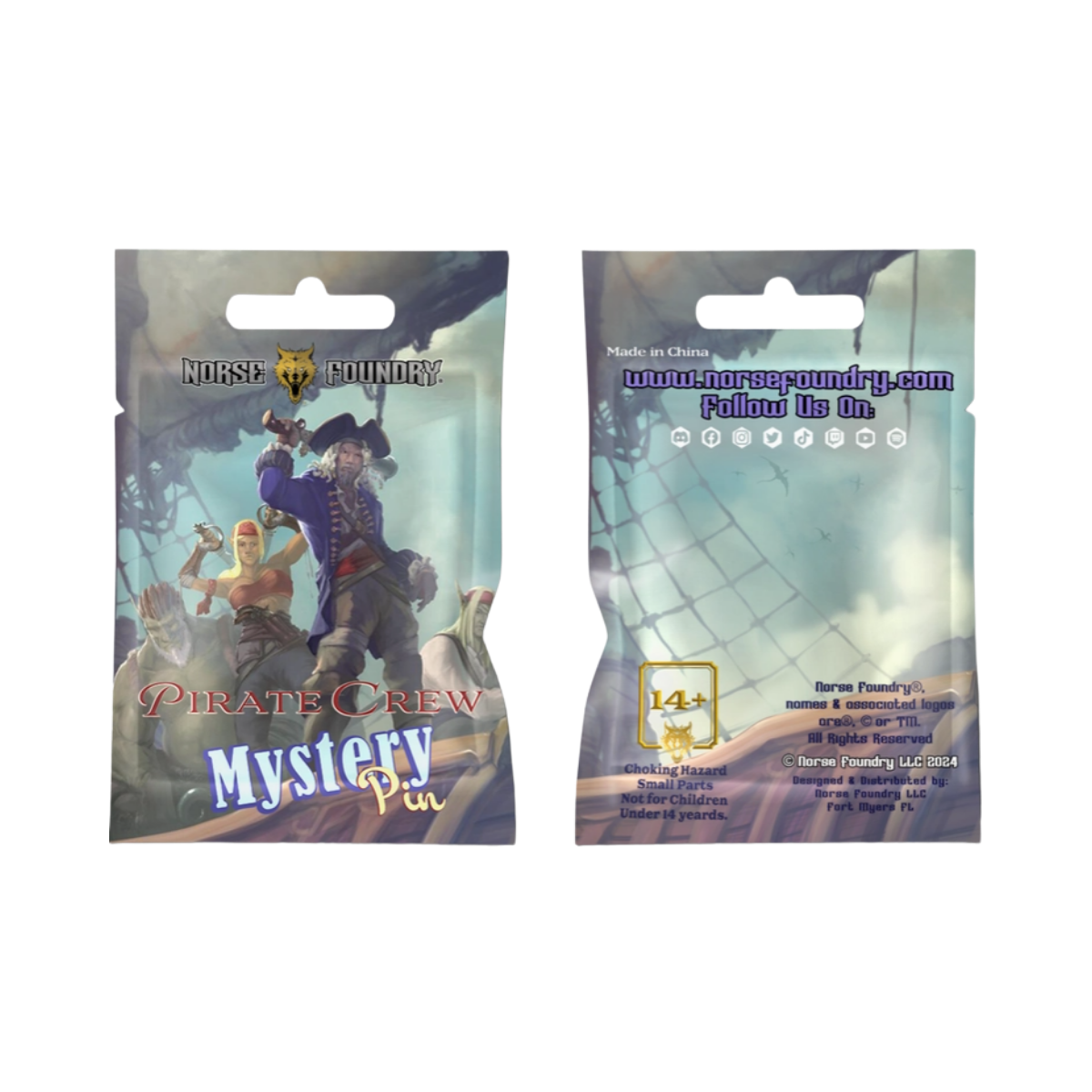 Pirate Mystery Pin
