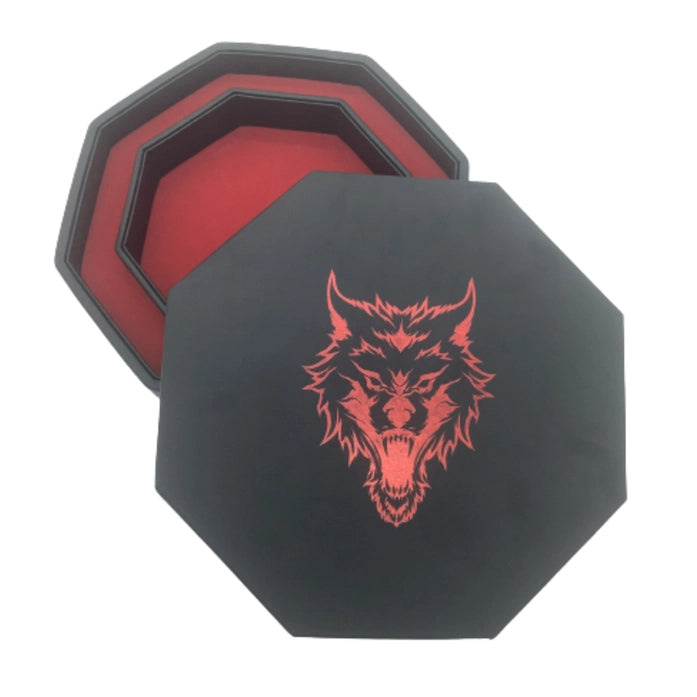 Red Fenrir – Tray of Holding™ Dice Tray