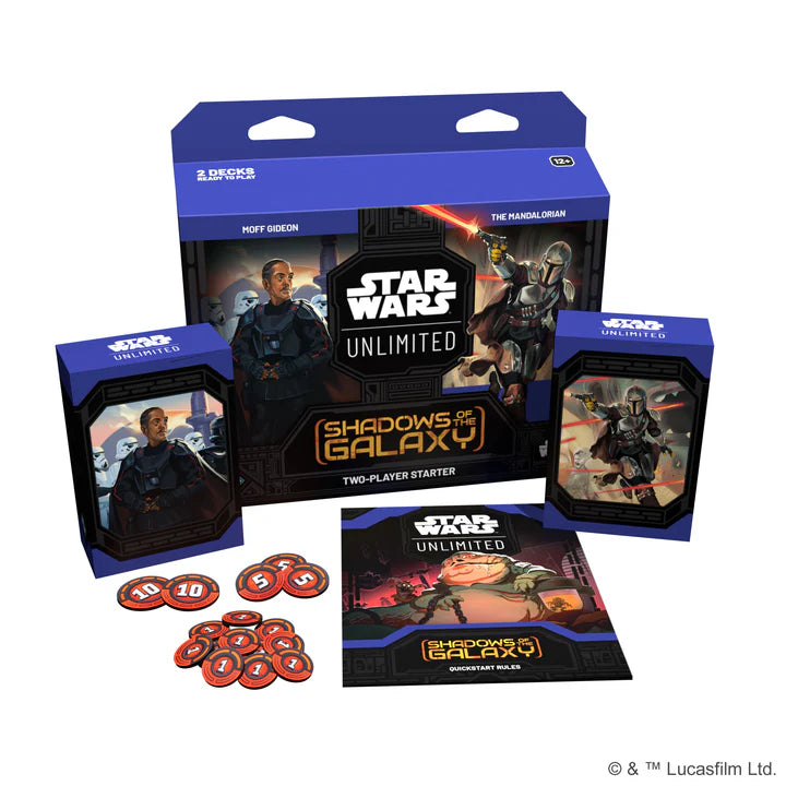 Star Wars: Unlimited - Shadows Of The Galaxy : Moff Gideon/The Mandalorian