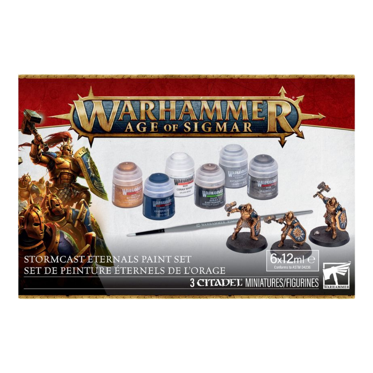 Age of Sigmar Paint Set: Stormcast Eternals